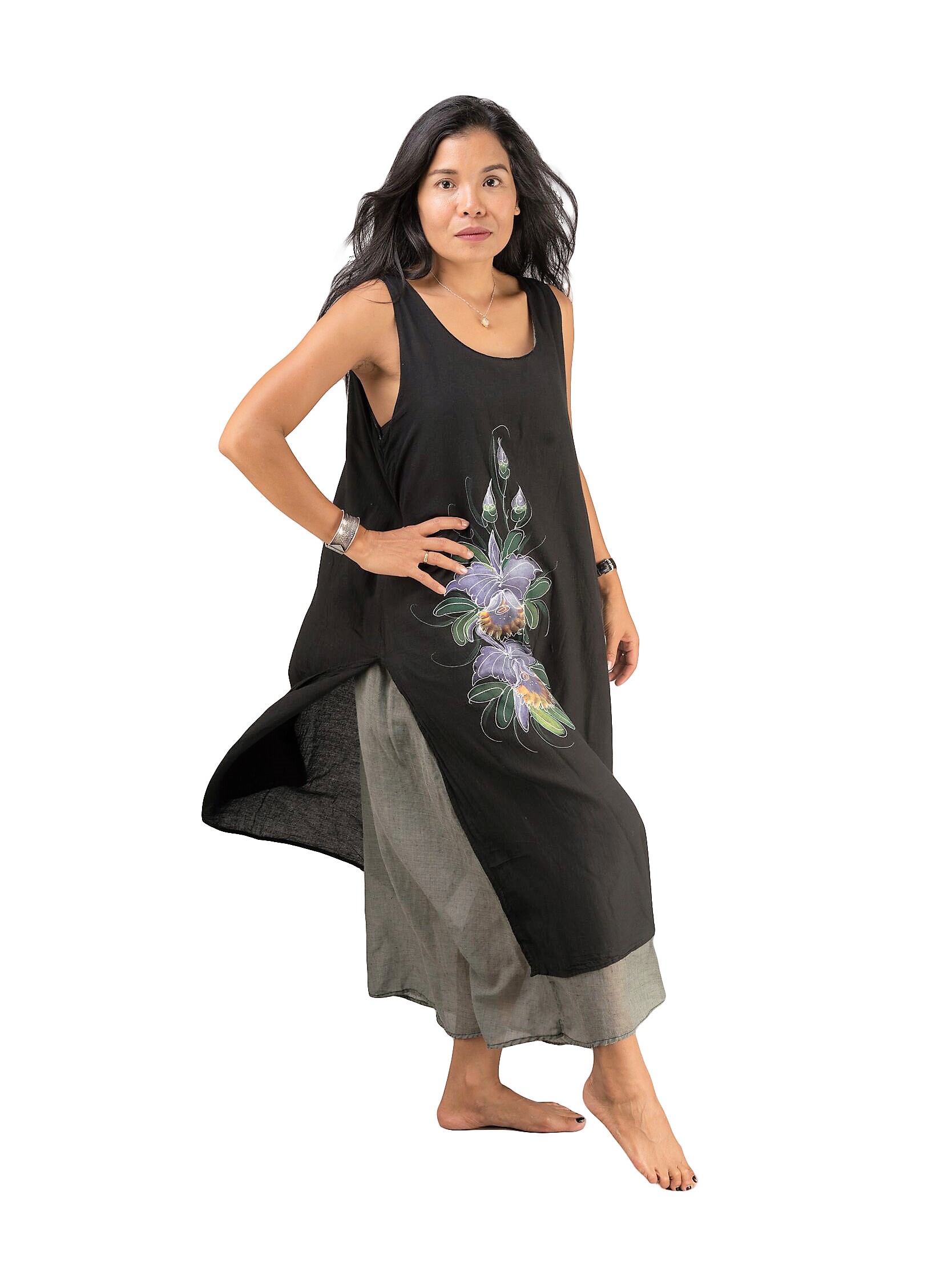 Black Cotton Dress