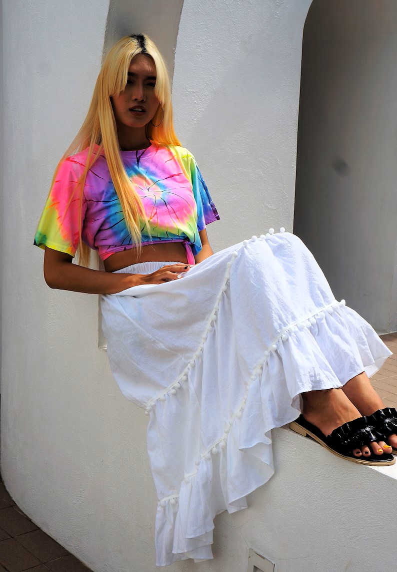 White Maxi Skirt