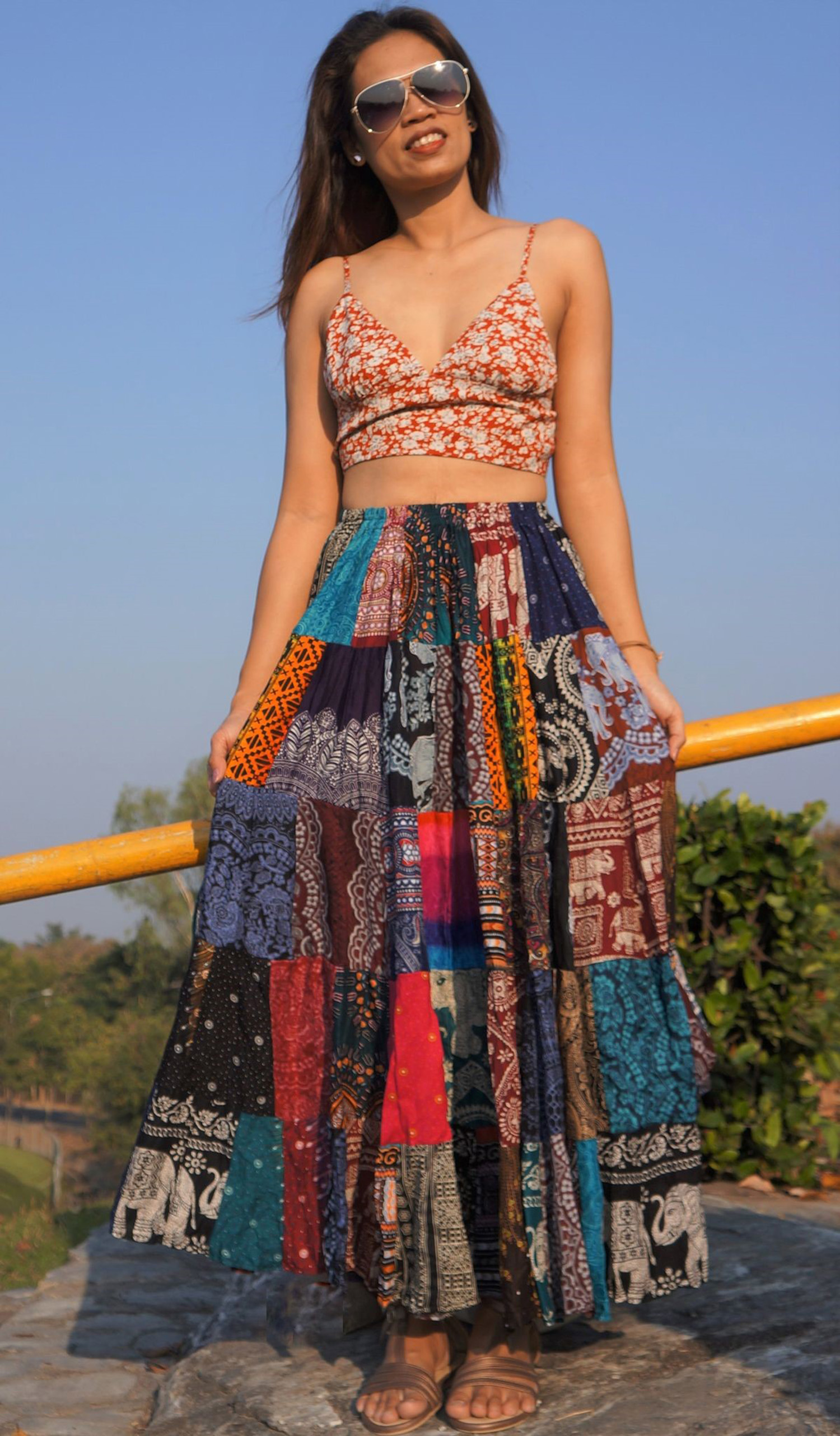 Patchwork Skirt