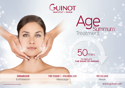 GUINOT „Age Summum“ PRIEŠRAUKŠLINĖ procedūra