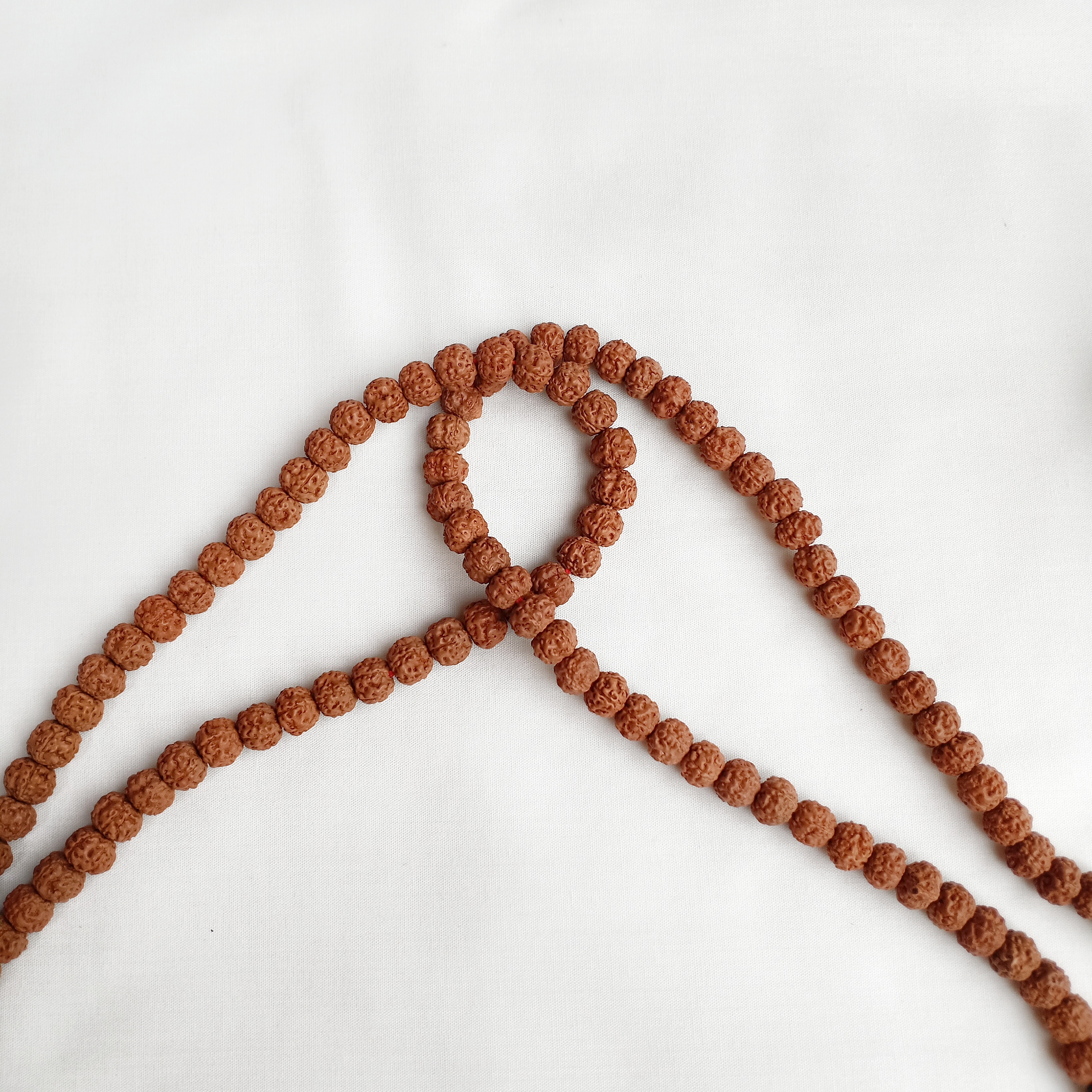 Kalung Rudraksa Japamala 108 Biji Genitri Asli Khas Bali