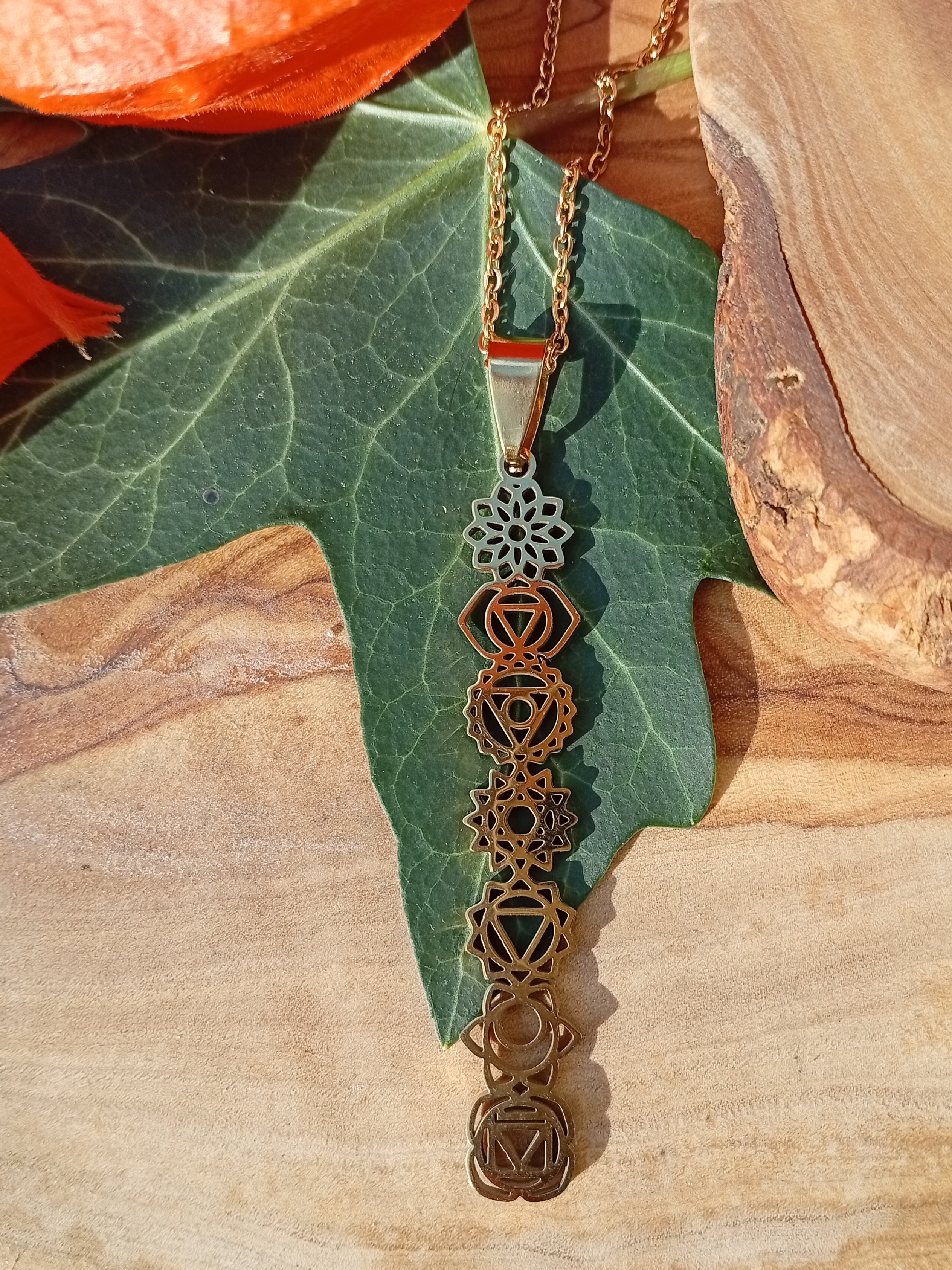 Chakra-Kettenanhänger