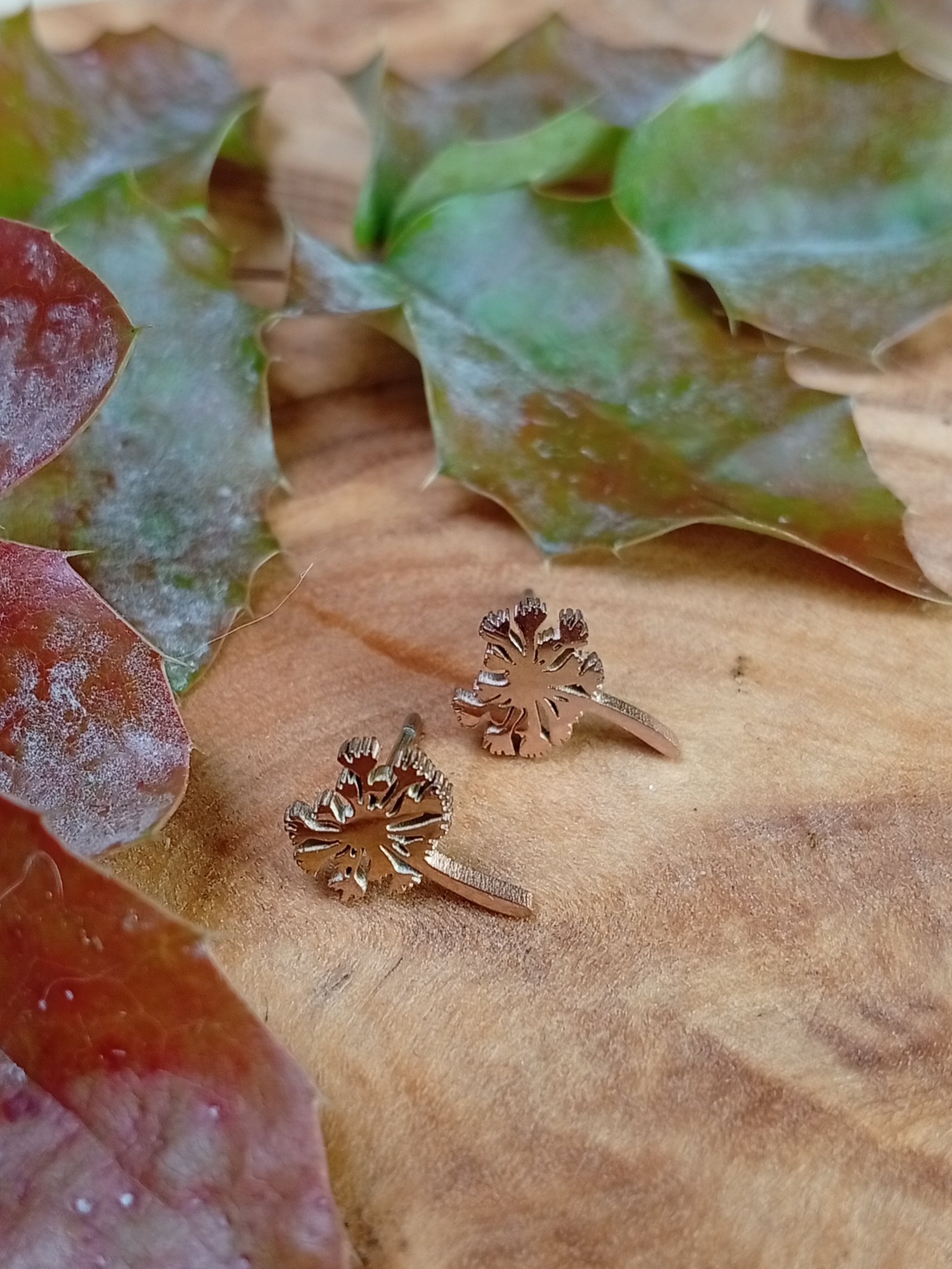 Pusteblumen Ohrstecker 