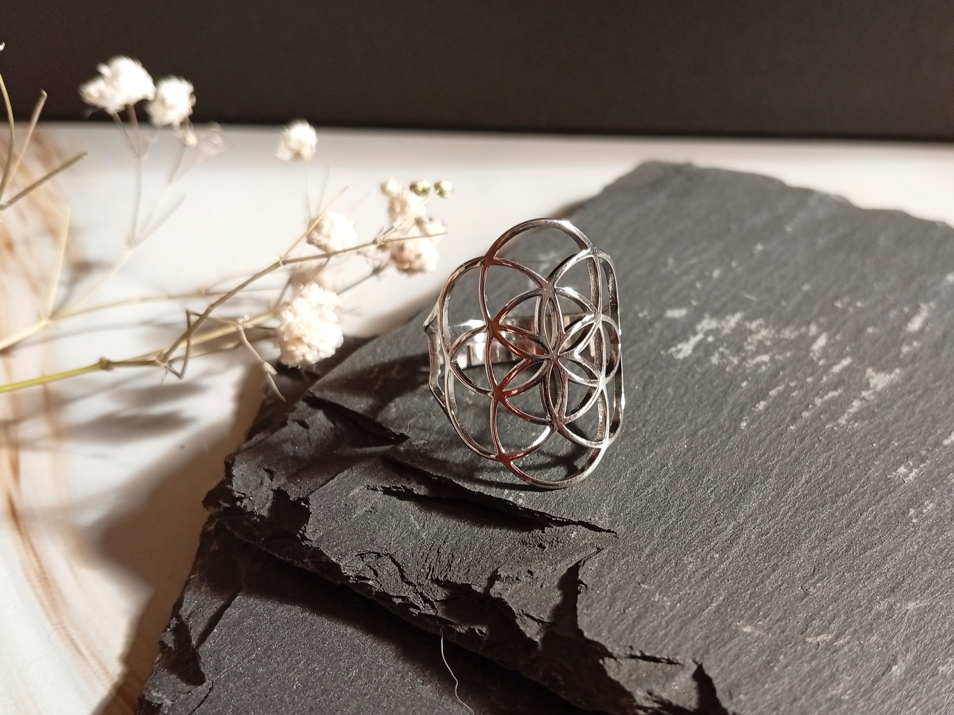 Edelstahl-Ring "Prana"