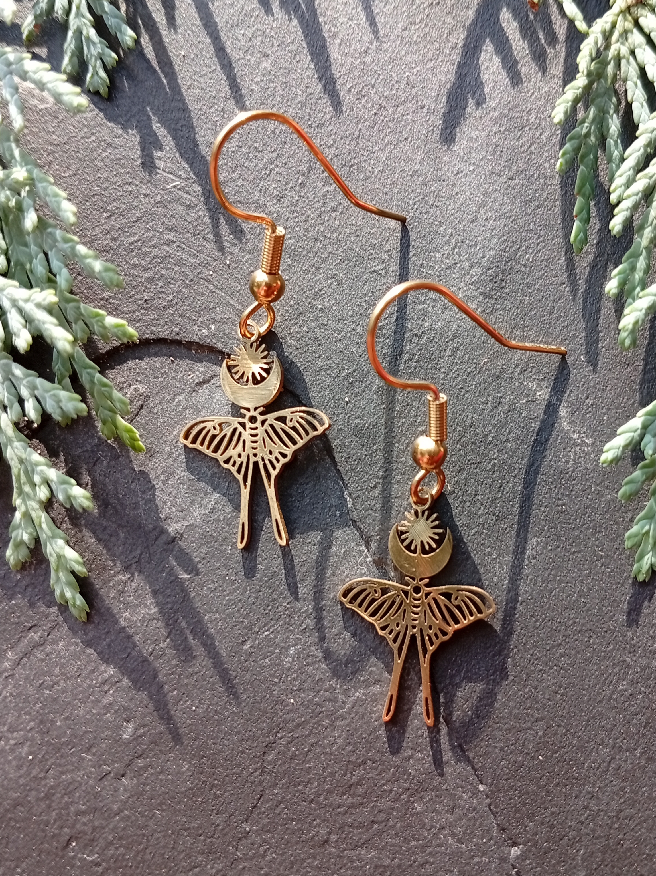 Schmetterlings-Ohrringe