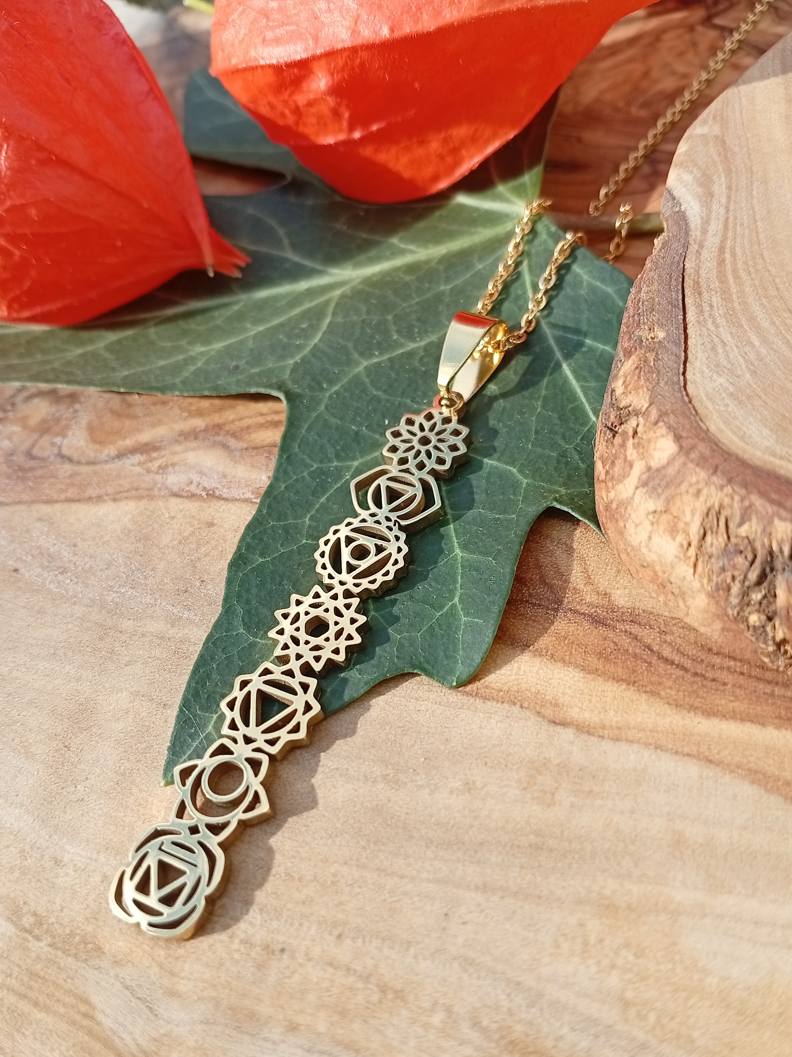 Chakra-Kettenanhänger