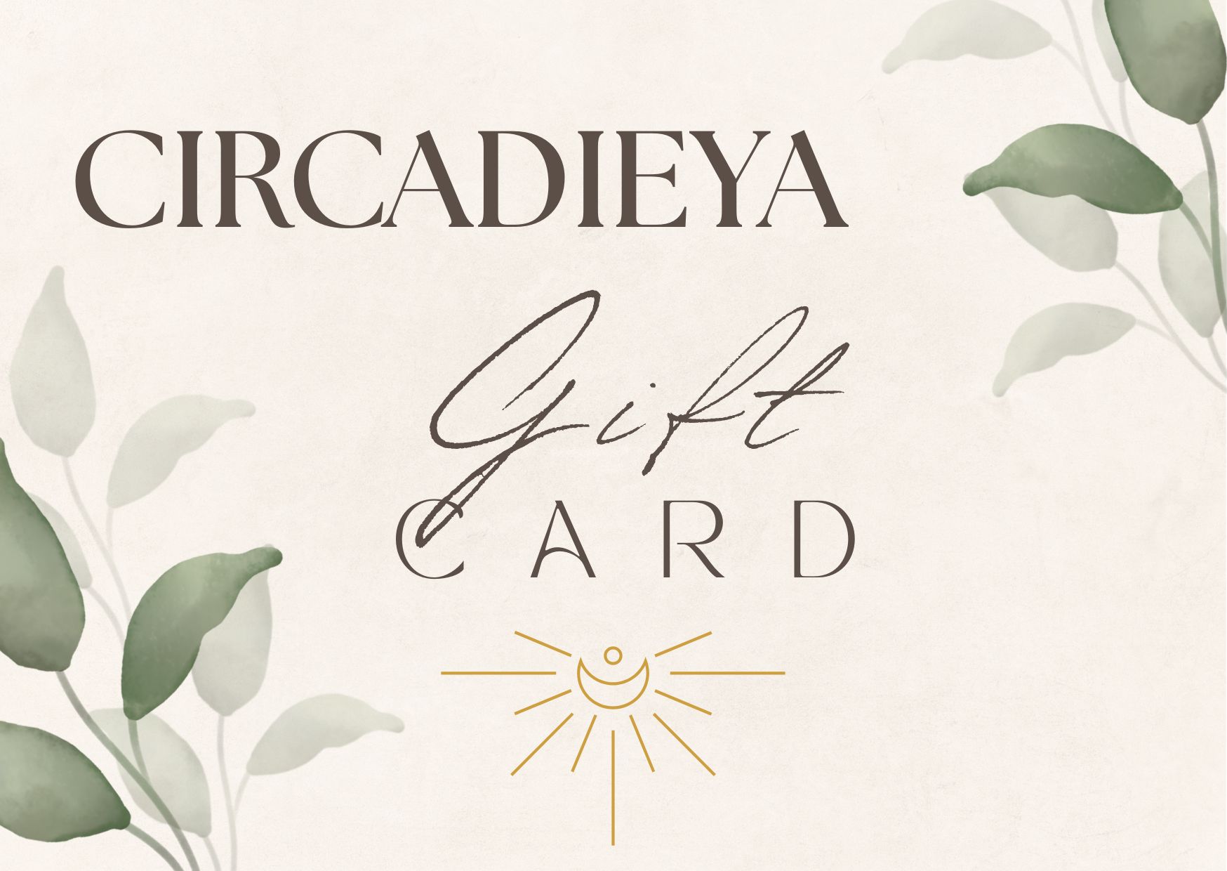 Circadieya Geschenkkarte
