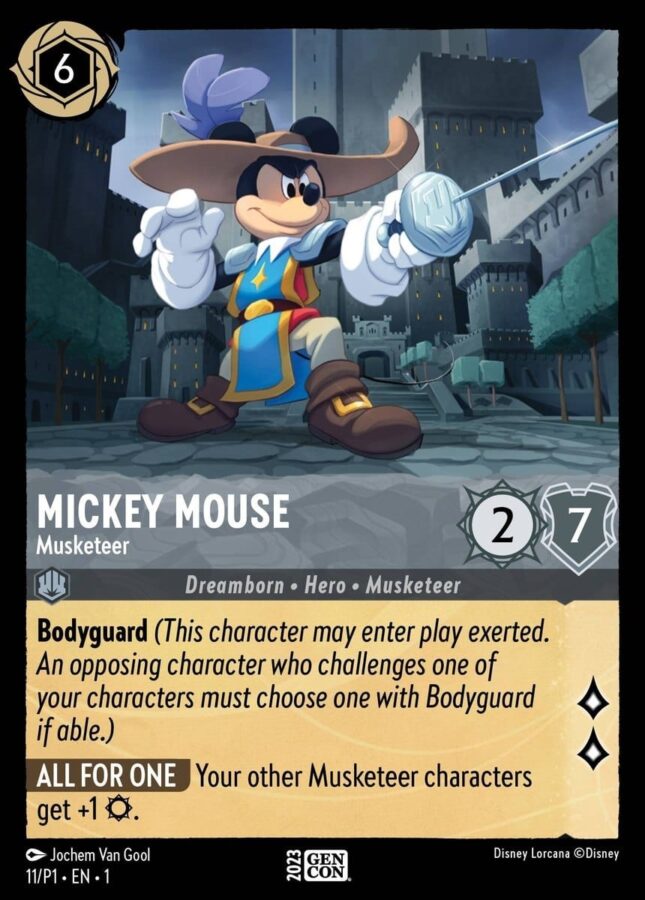 Mickey Mouse Musketeer