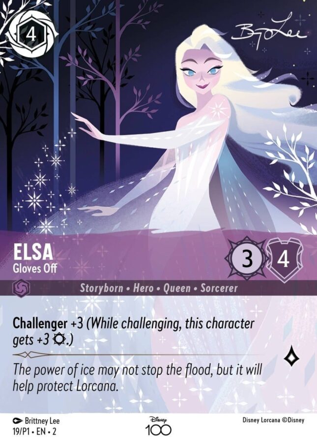 Elsa Gloves Off