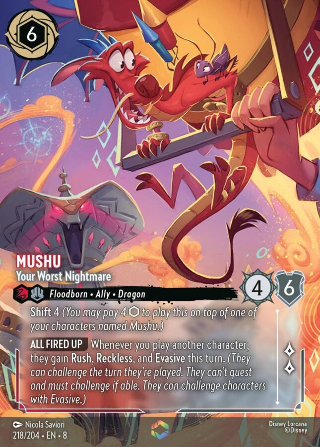 Mushu Your Worst Nightmare