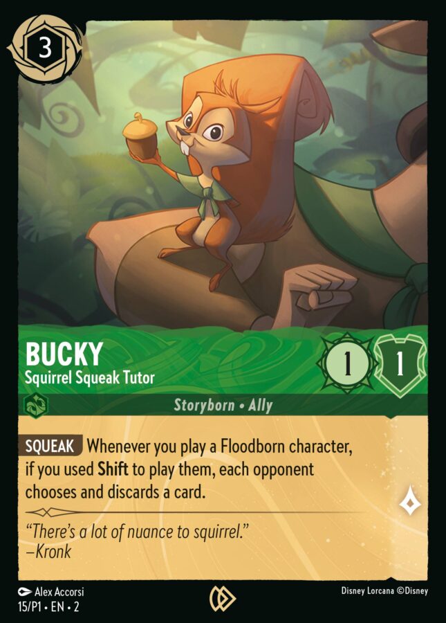 Bucky Squirrel Squeak Tutor