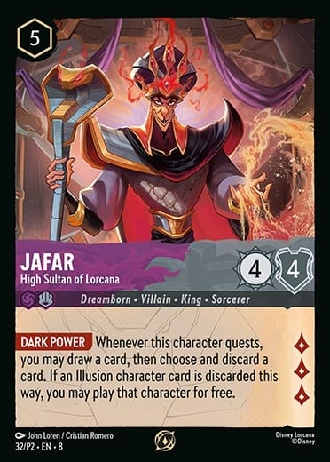 Jafar High Sultan of Lorcana