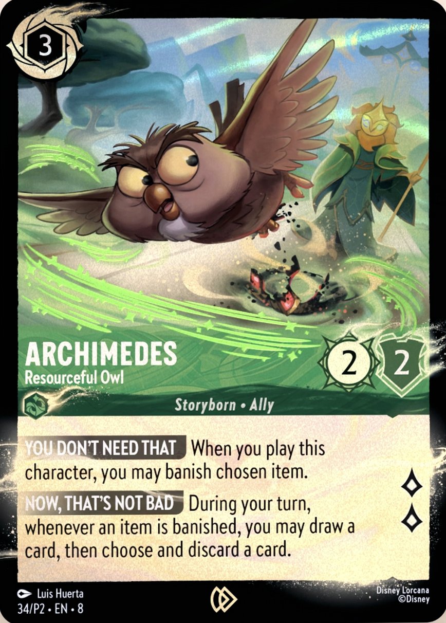 Archimedes Resourceful Owl