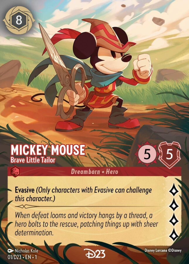 Mickey Mouse Brave Little Tailor