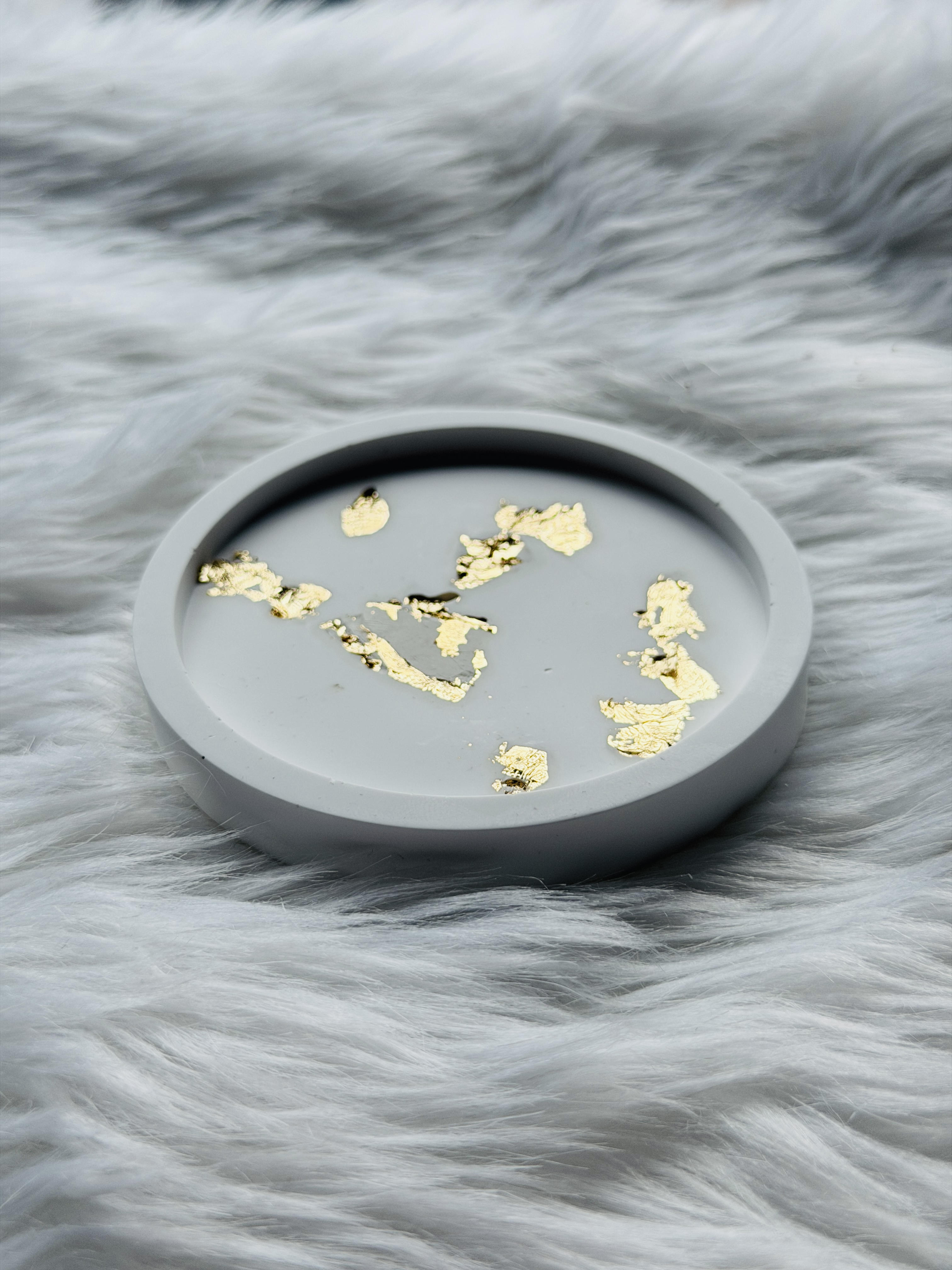 Forminių žvakių apvalus padėkliukas