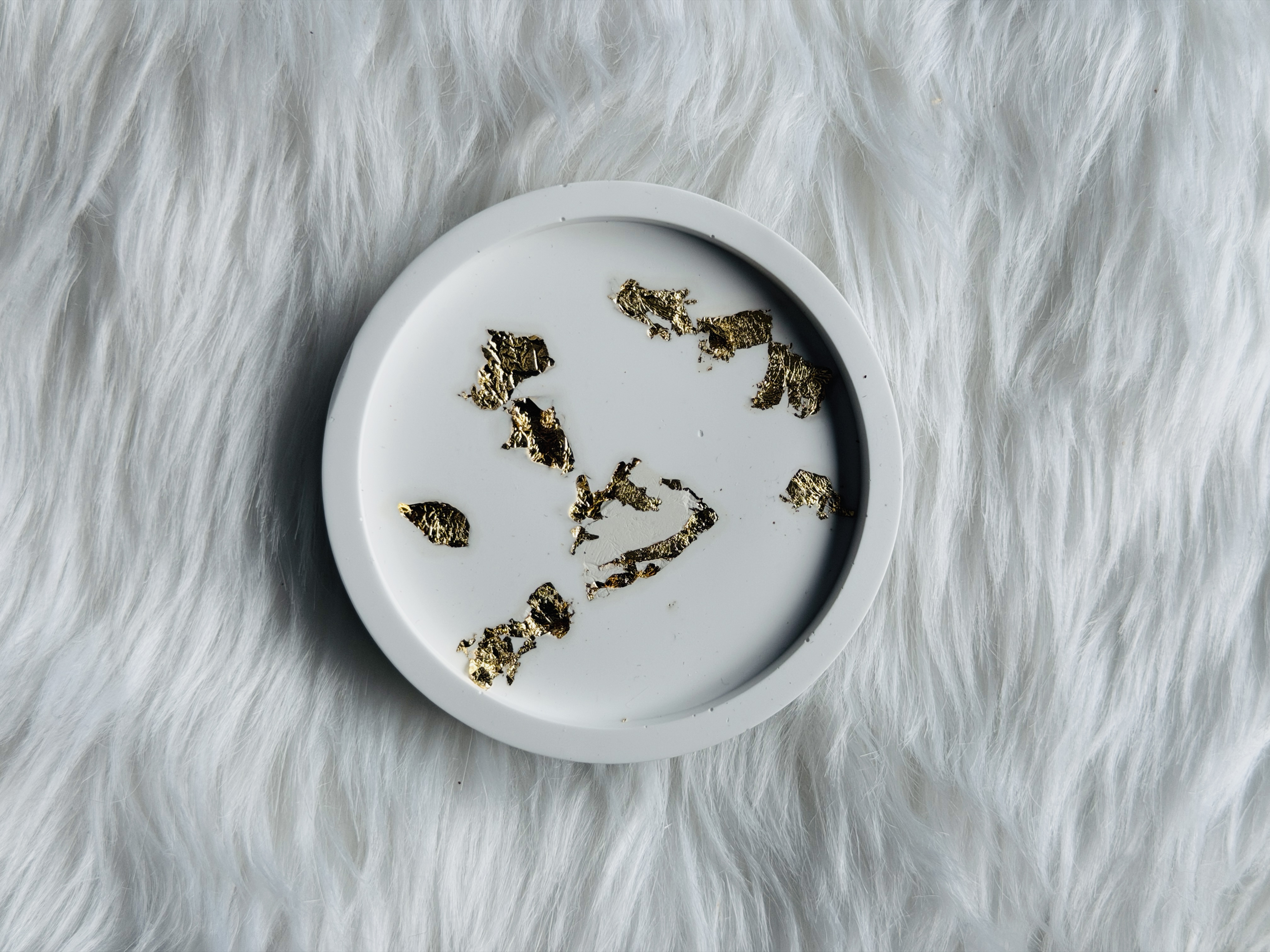 Forminių žvakių apvalus padėkliukas