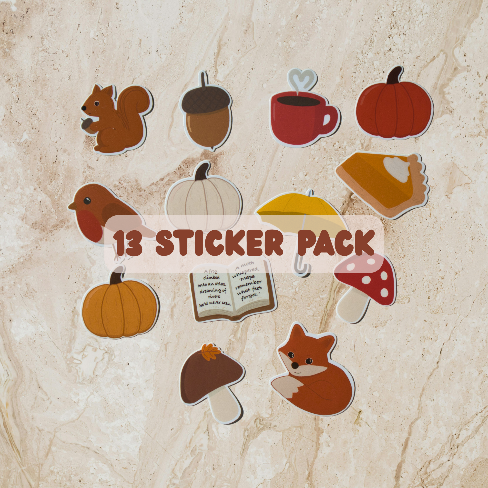 Autumn Sticker Pack