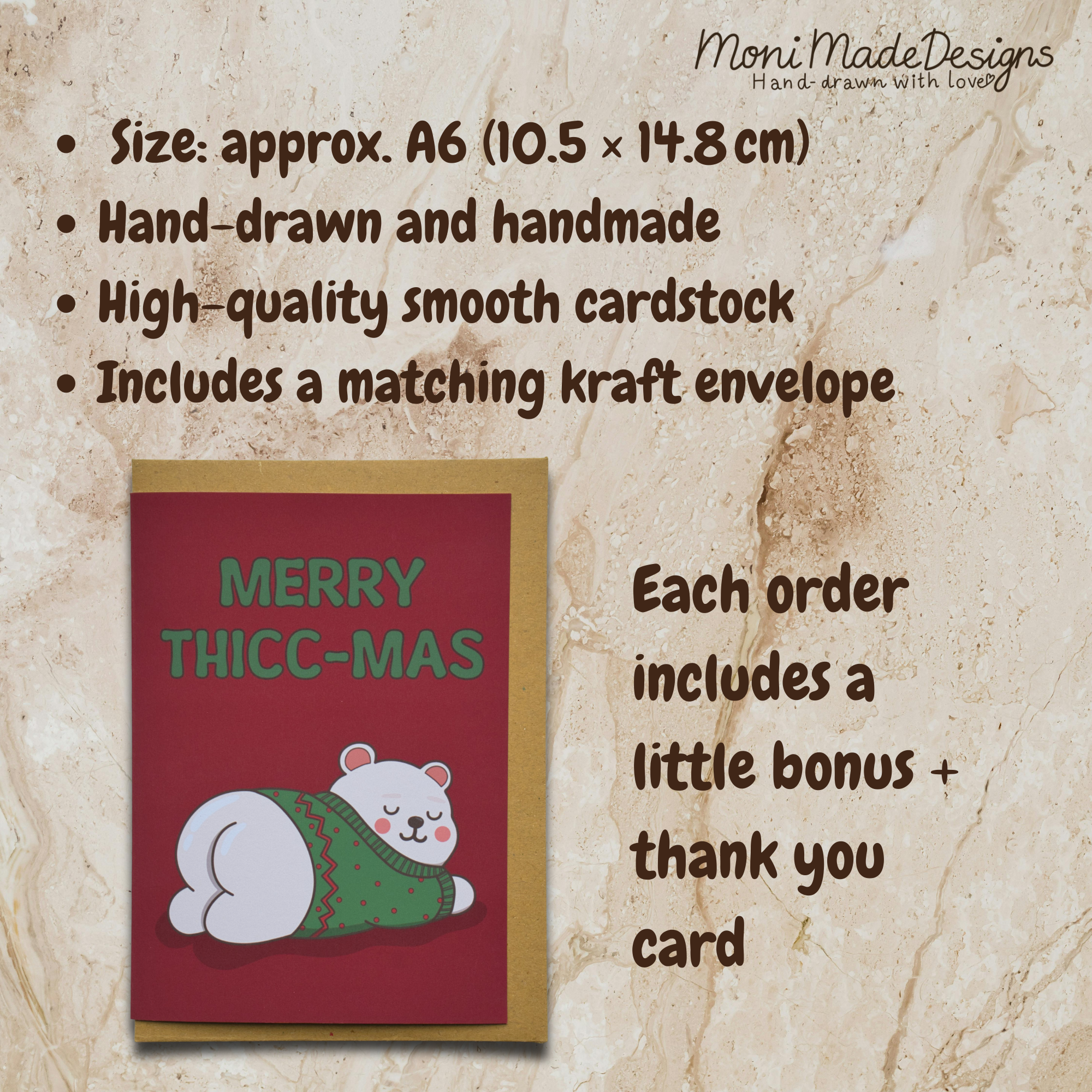 Merry Thicc-mas Card
