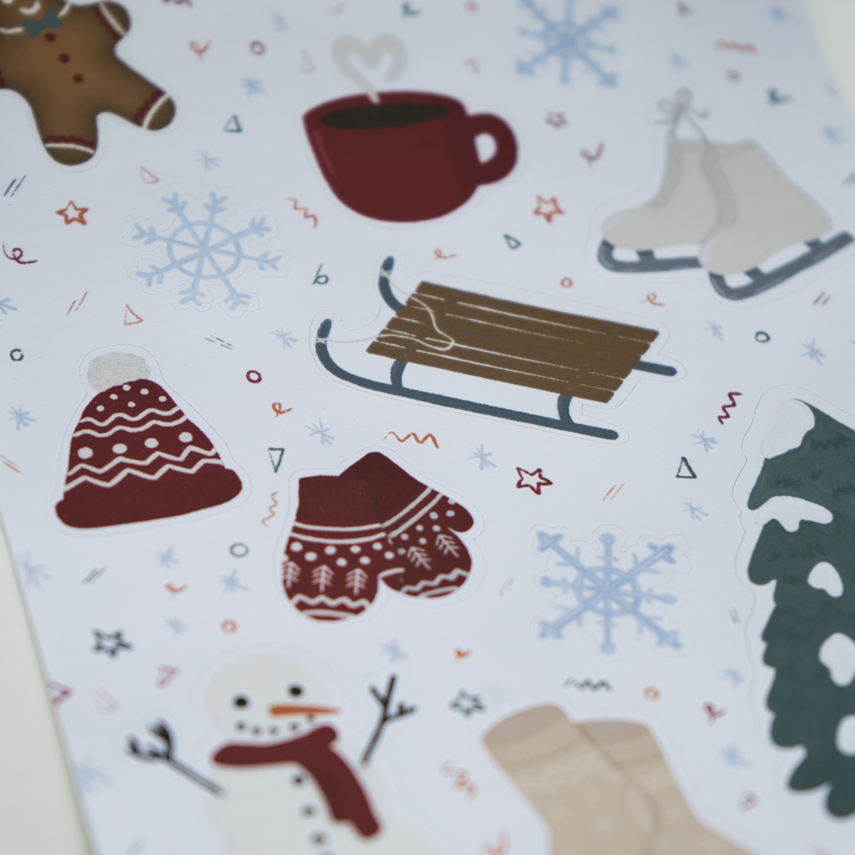 Winter Fun Sticker Sheet