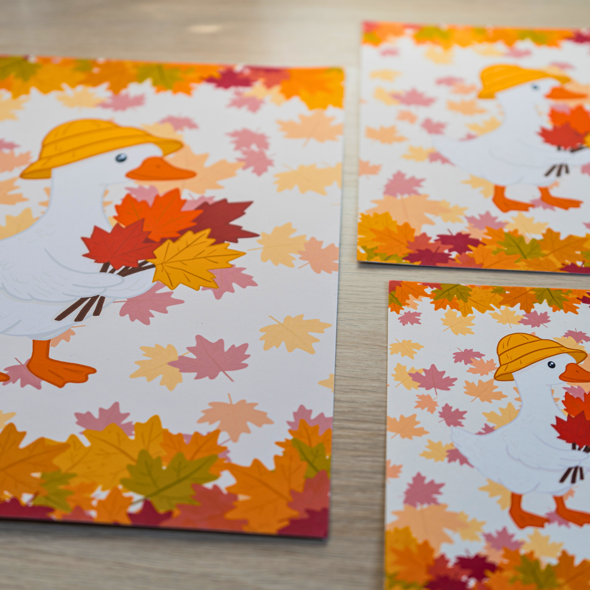 Autumn Goose Art Print