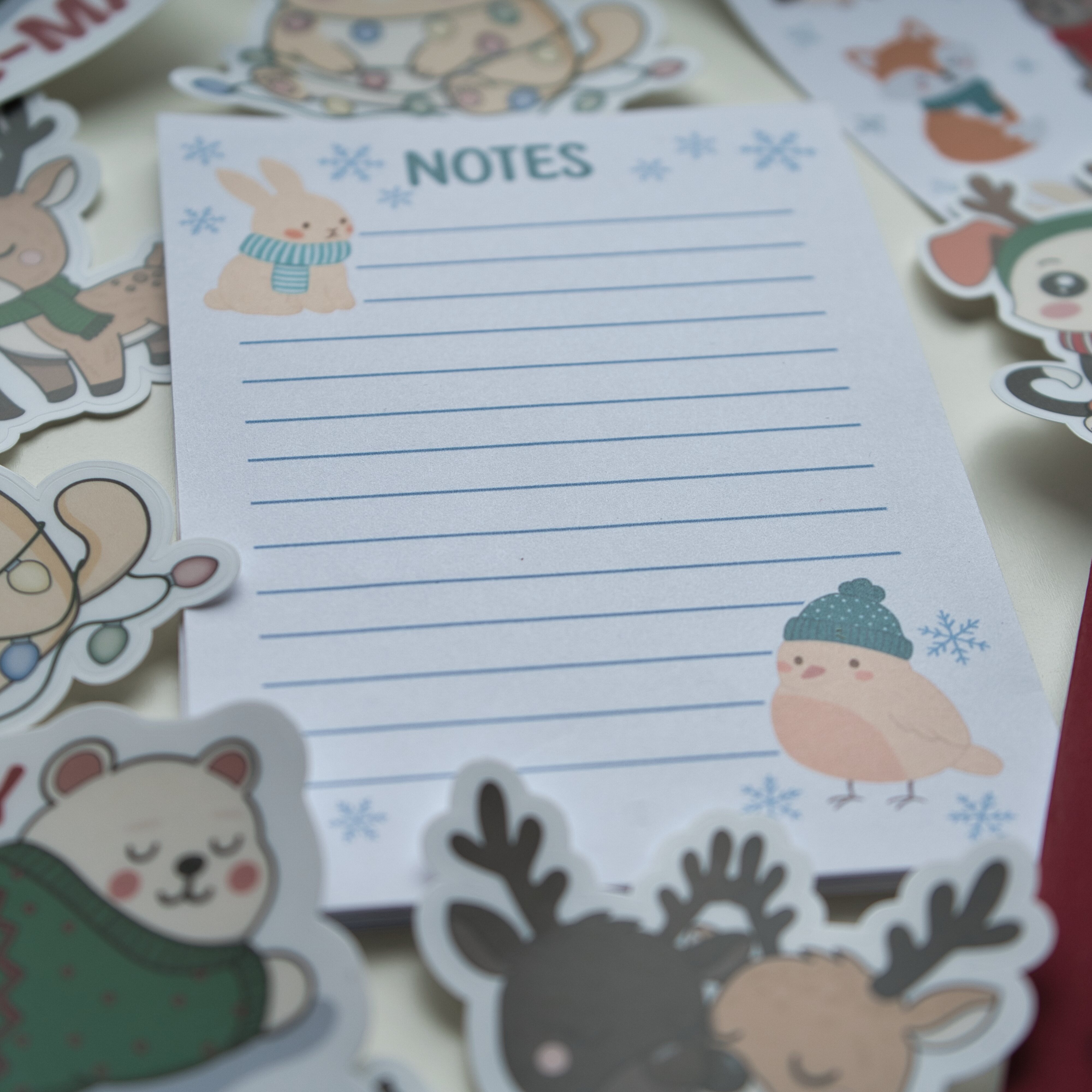 Cozy Winter Notepad