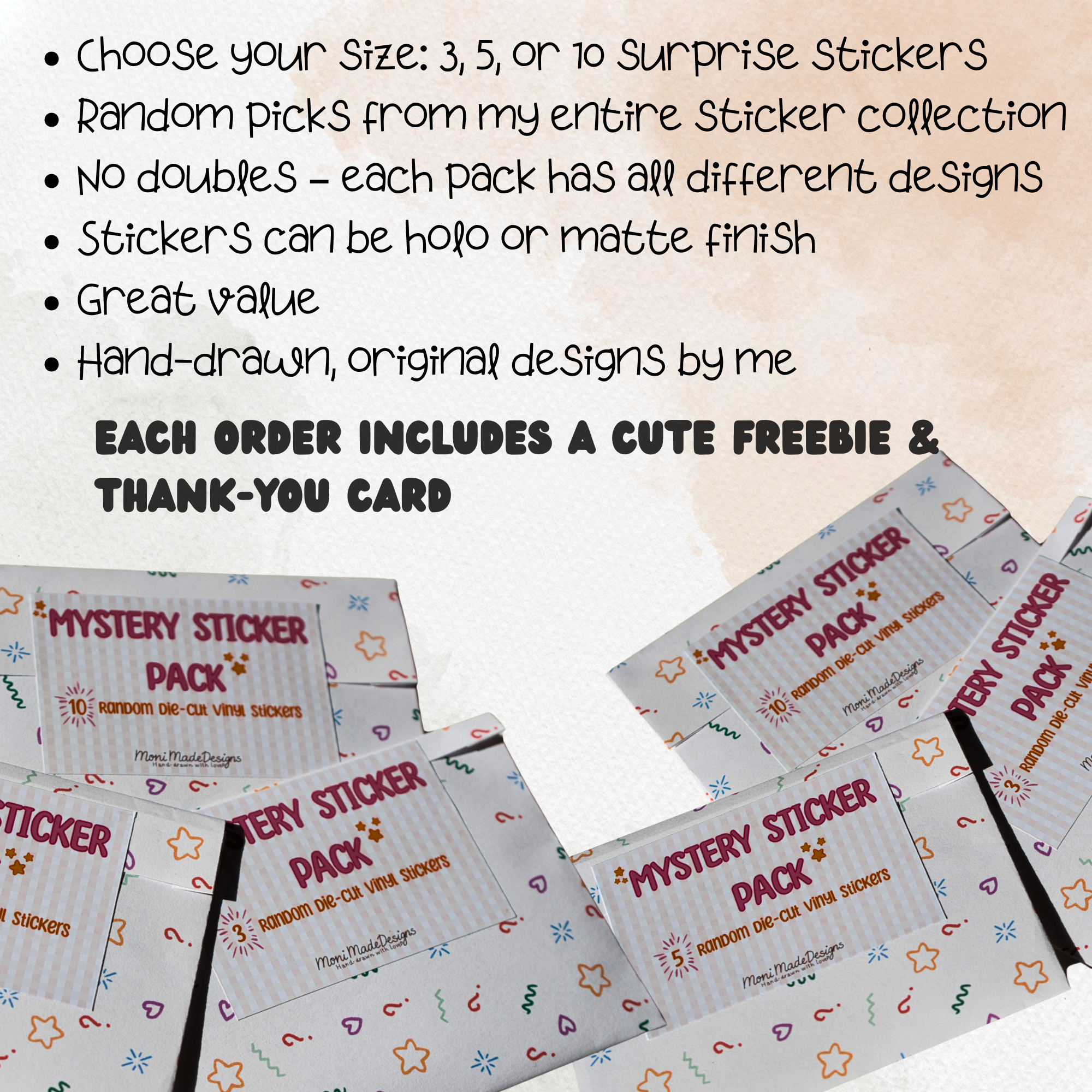 Mystery Sticker Pack