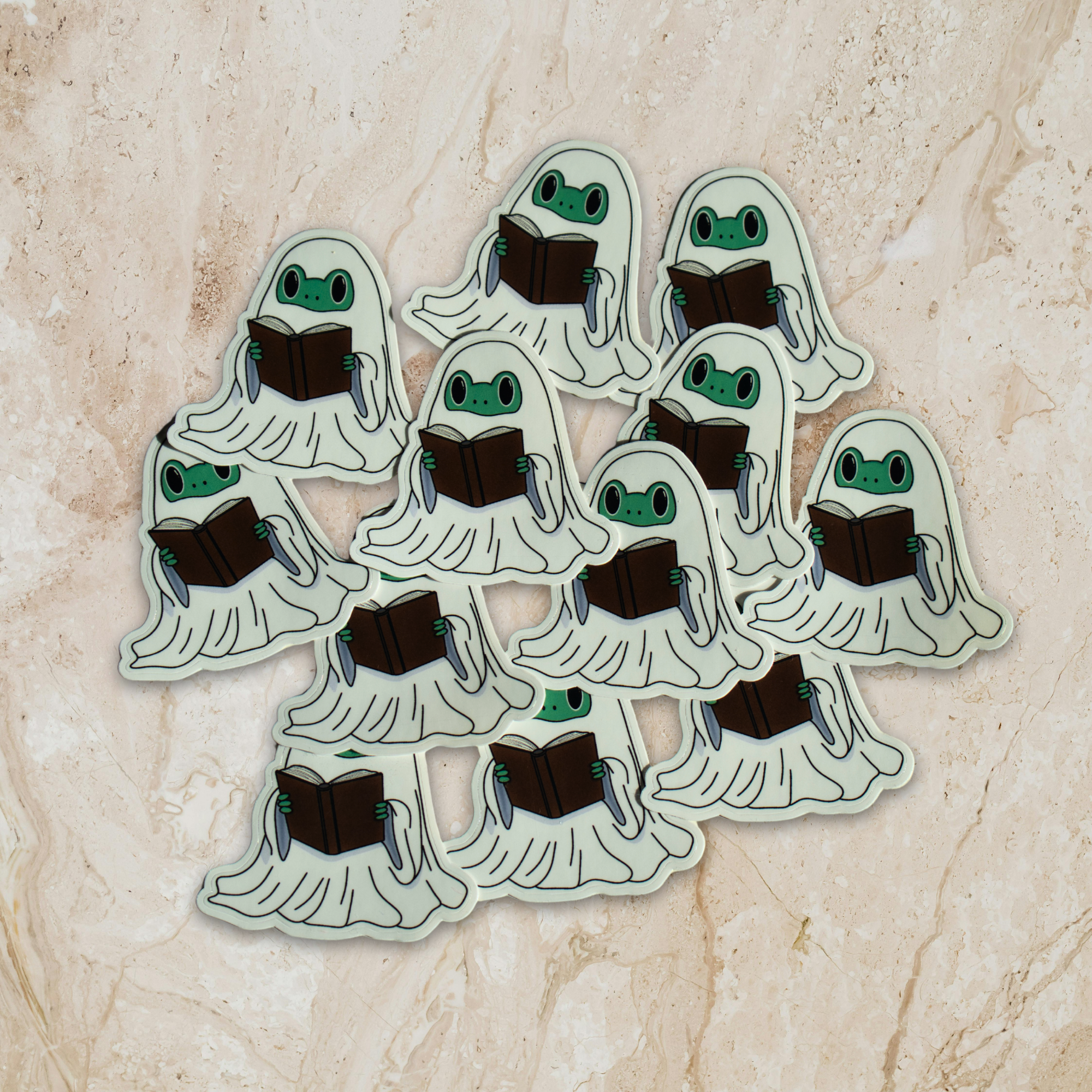 Halloween Frog Sticker