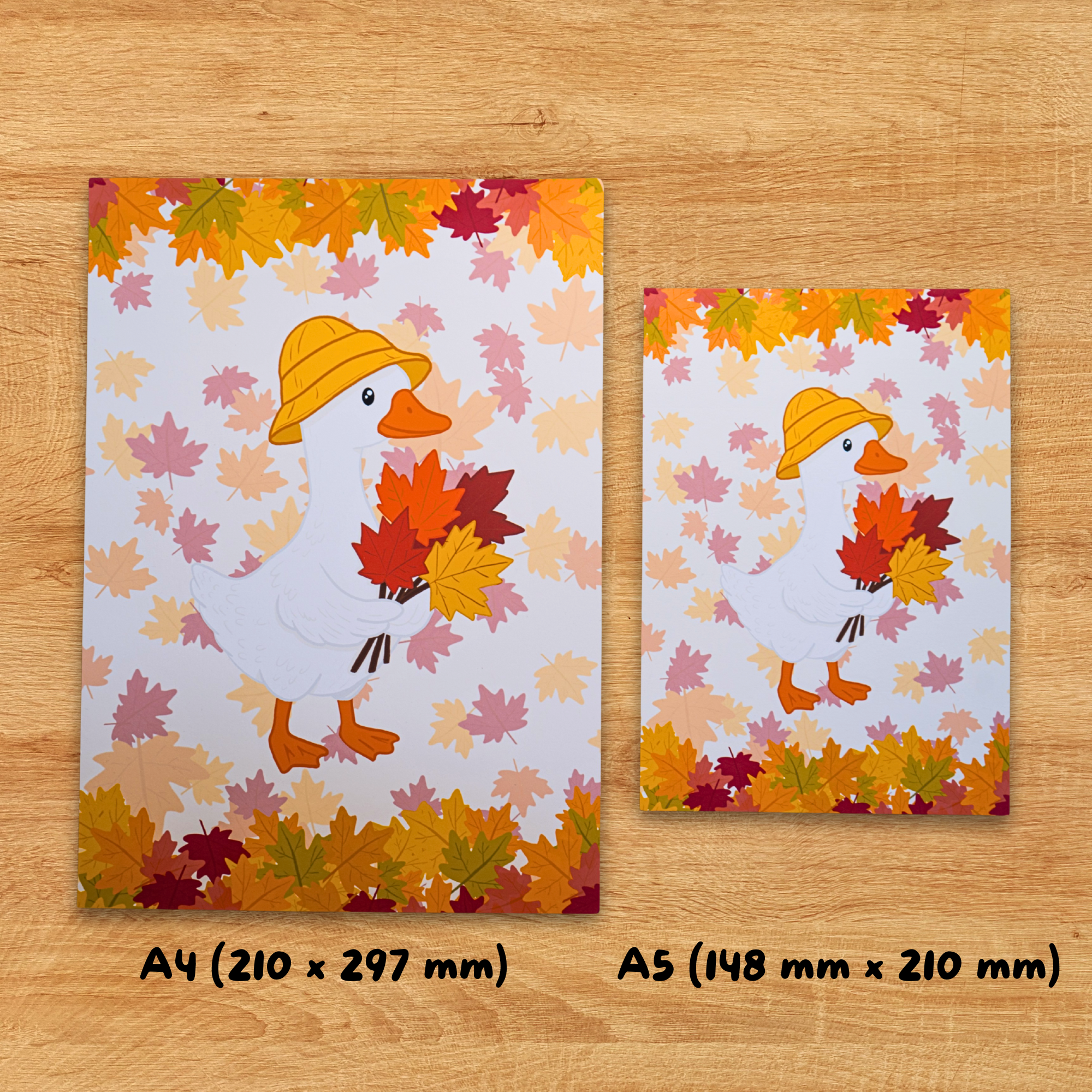 Autumn Goose Art Print