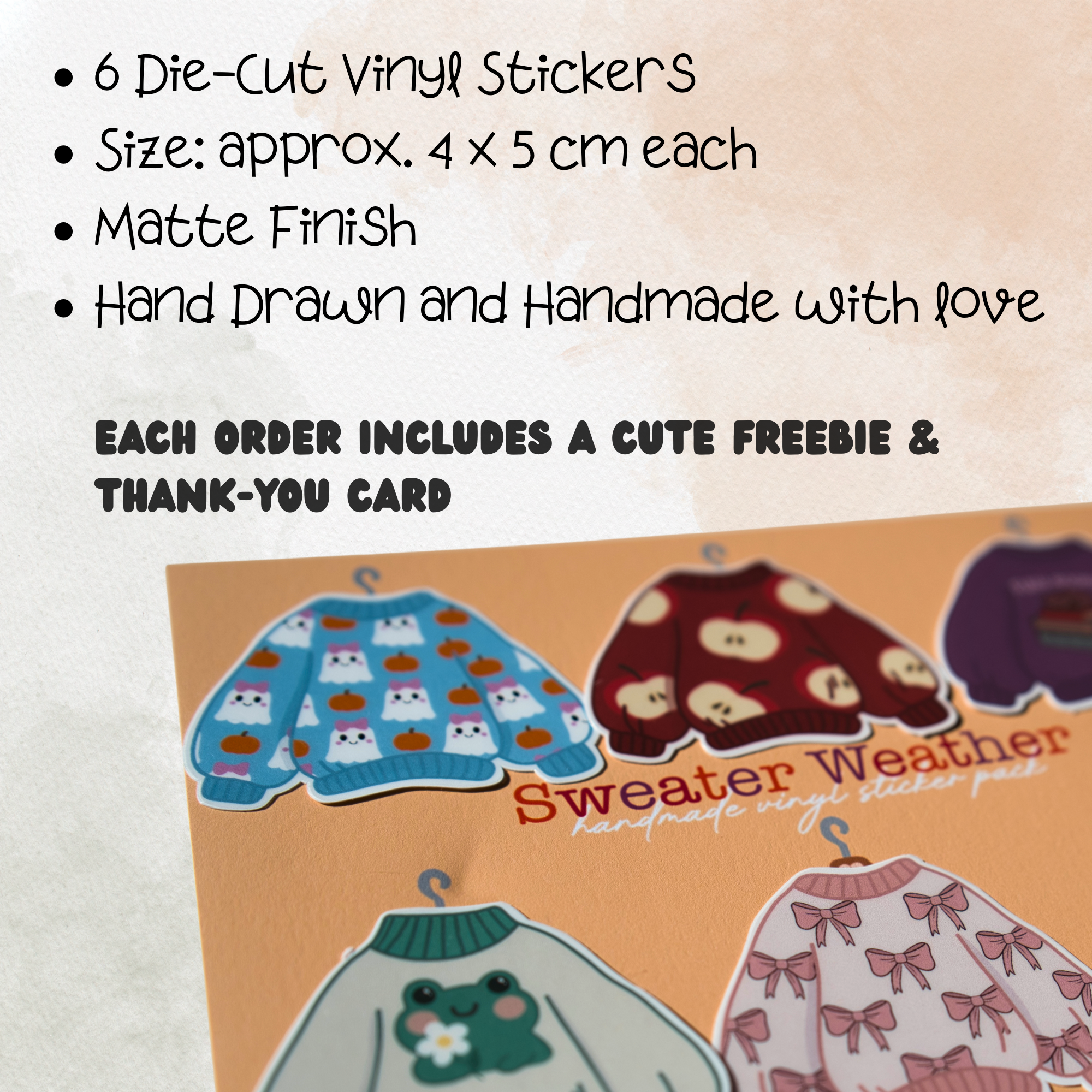Sweater Weather Sticker Pack
