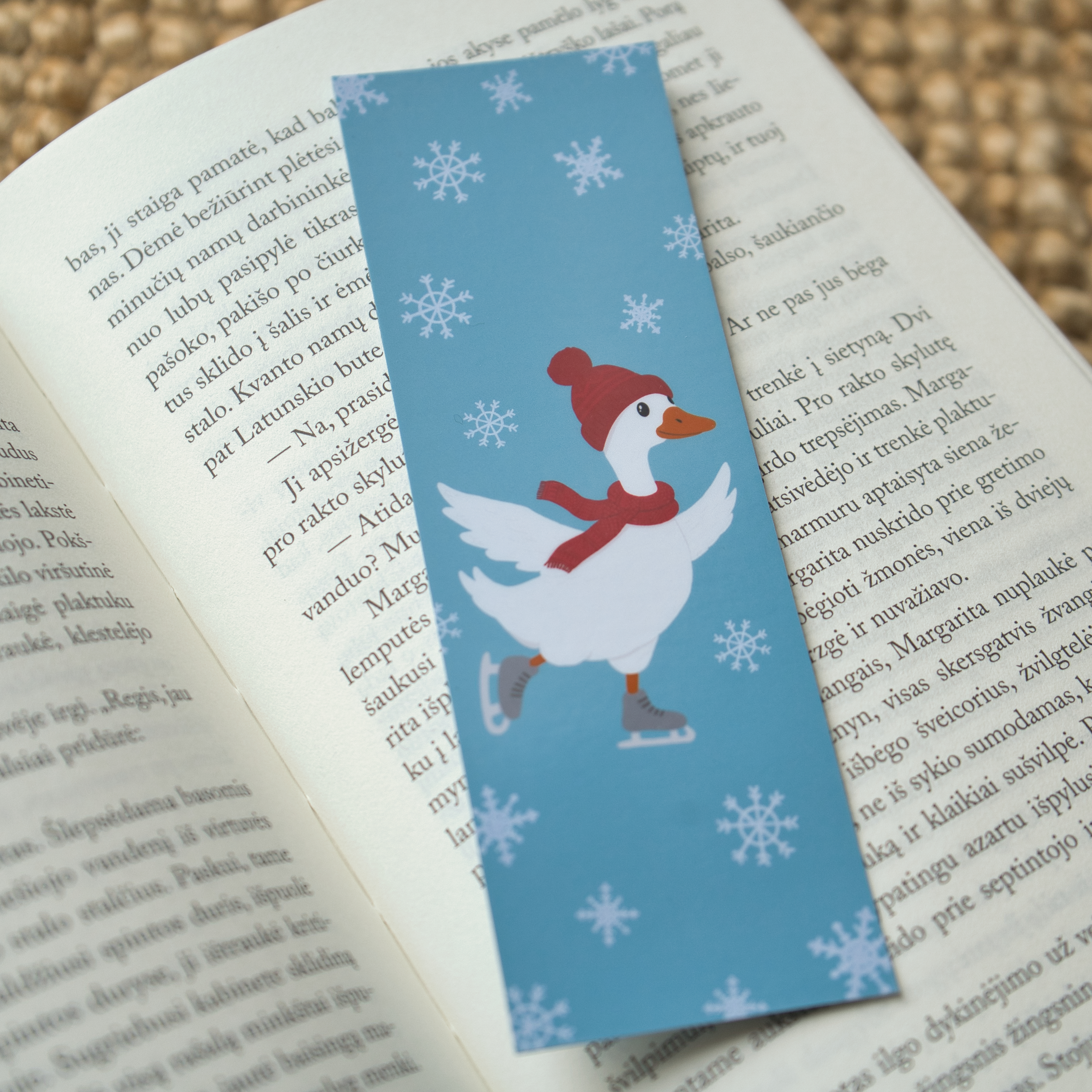 Winter Goose Bookmark