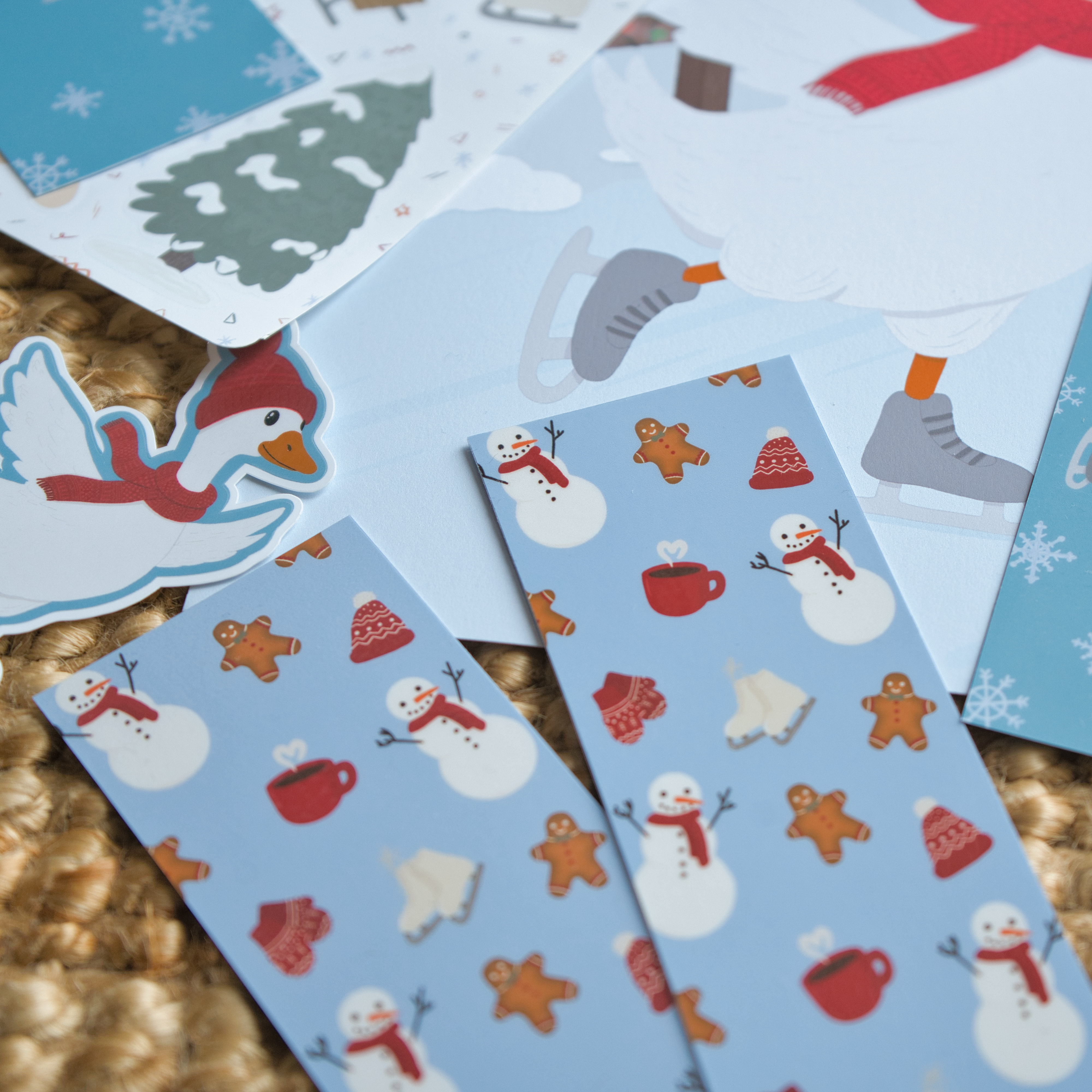 Cozy Winter Bookmark