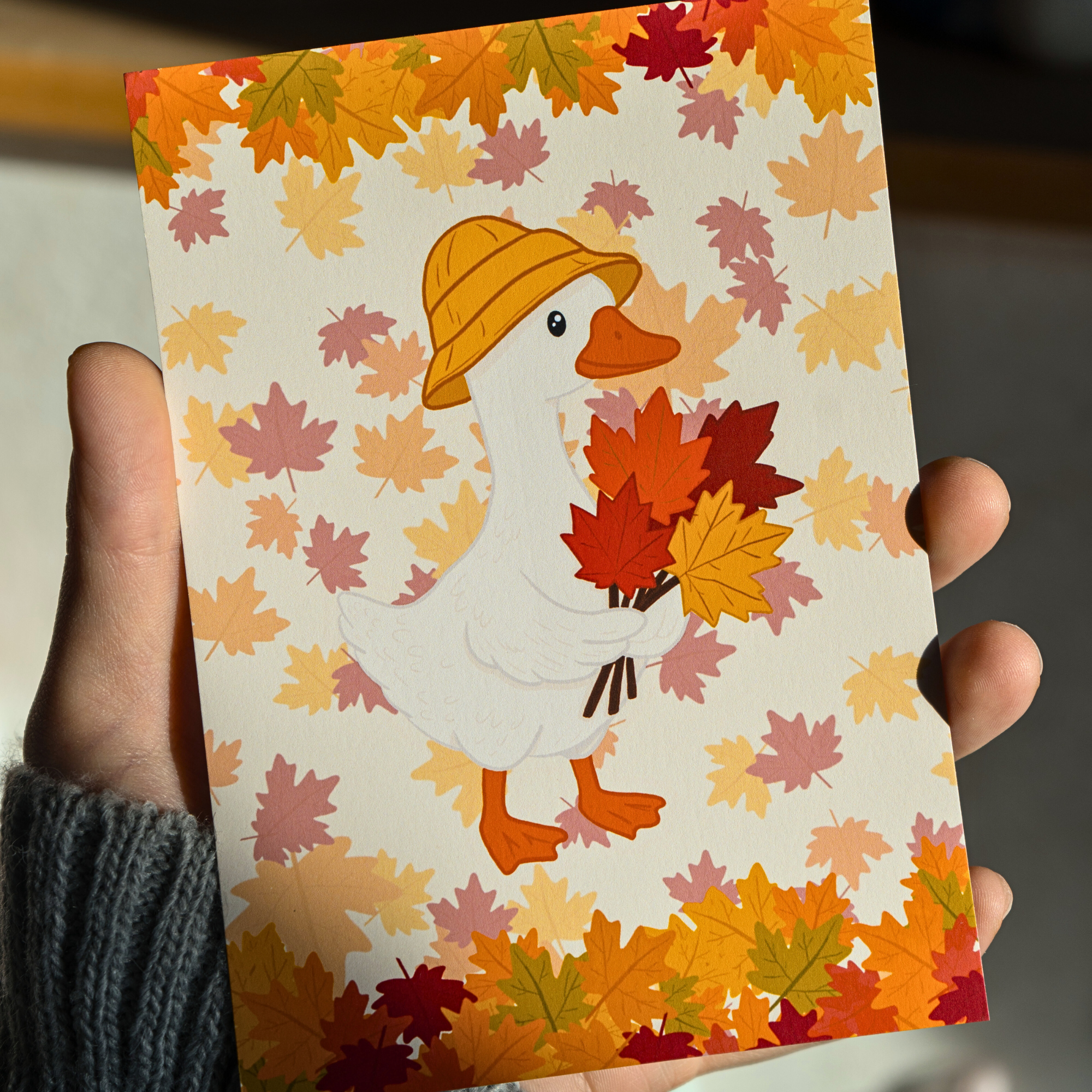 Autumn Goose Art Print