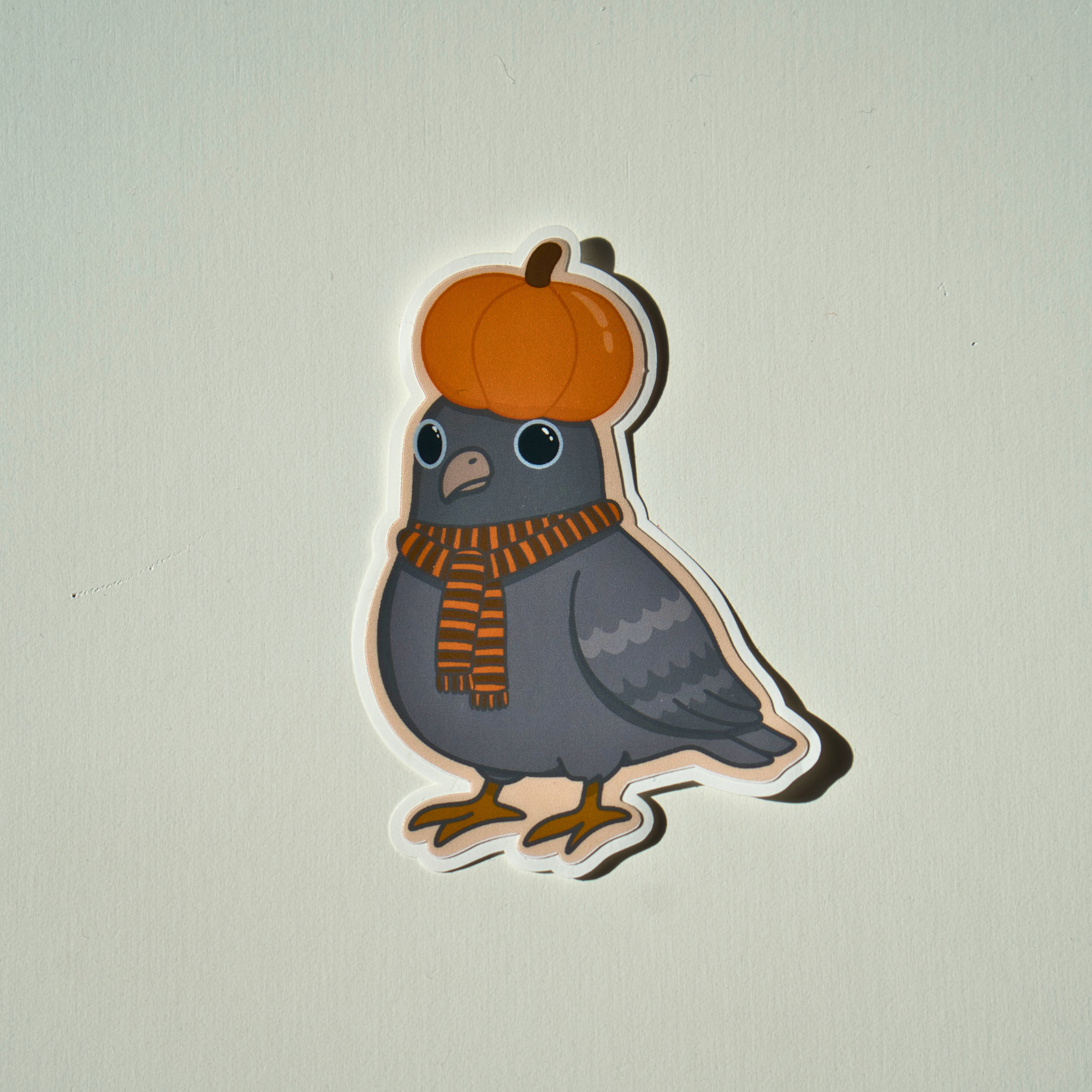 Autumn Pigeon Sticker 