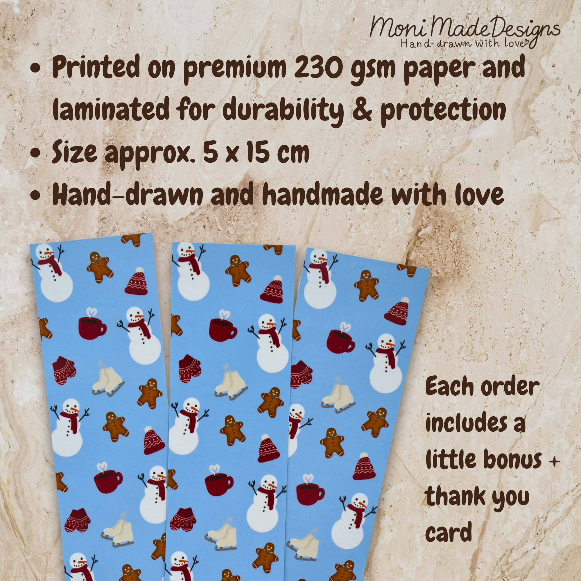 Cozy Winter Bookmark