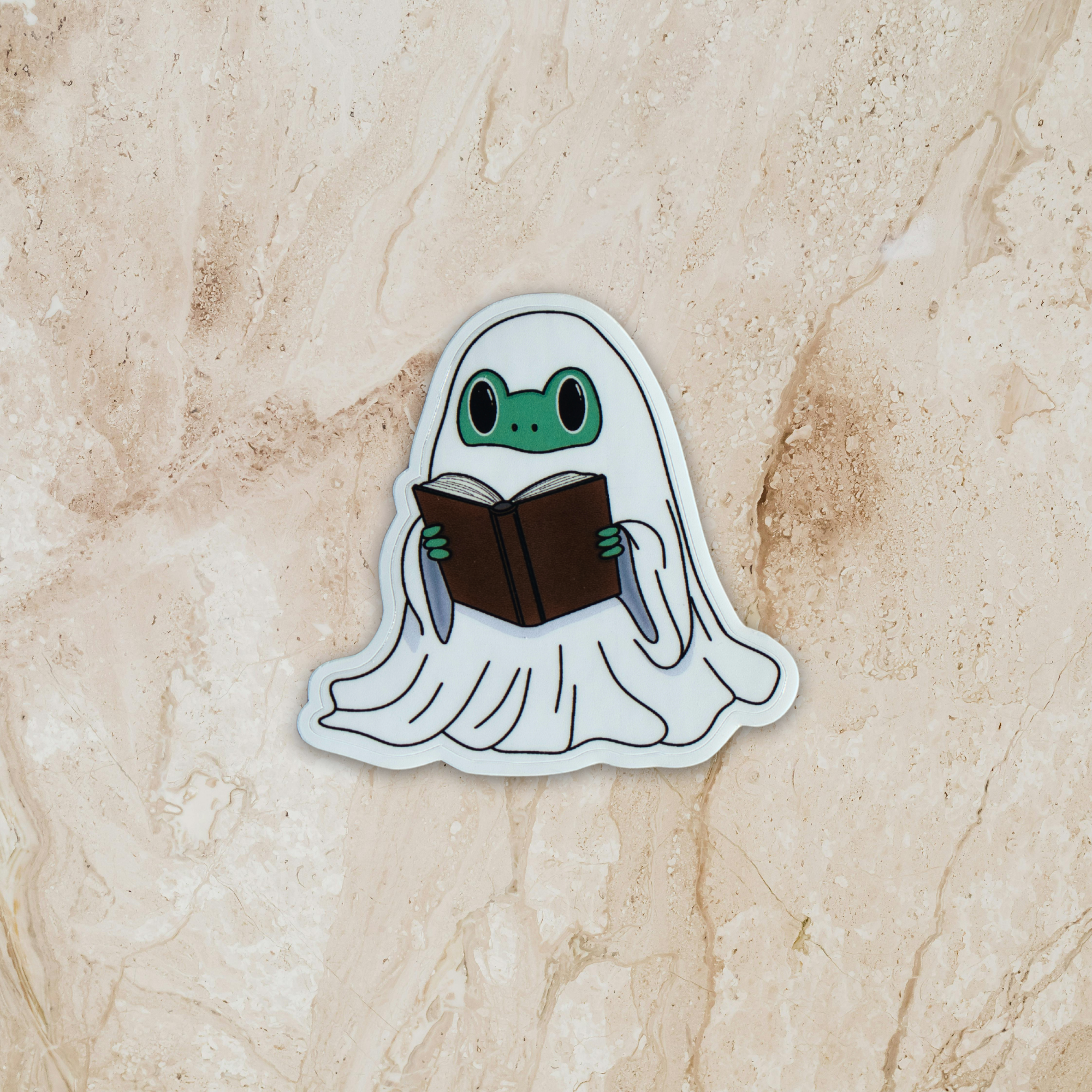 Halloween Frog Sticker