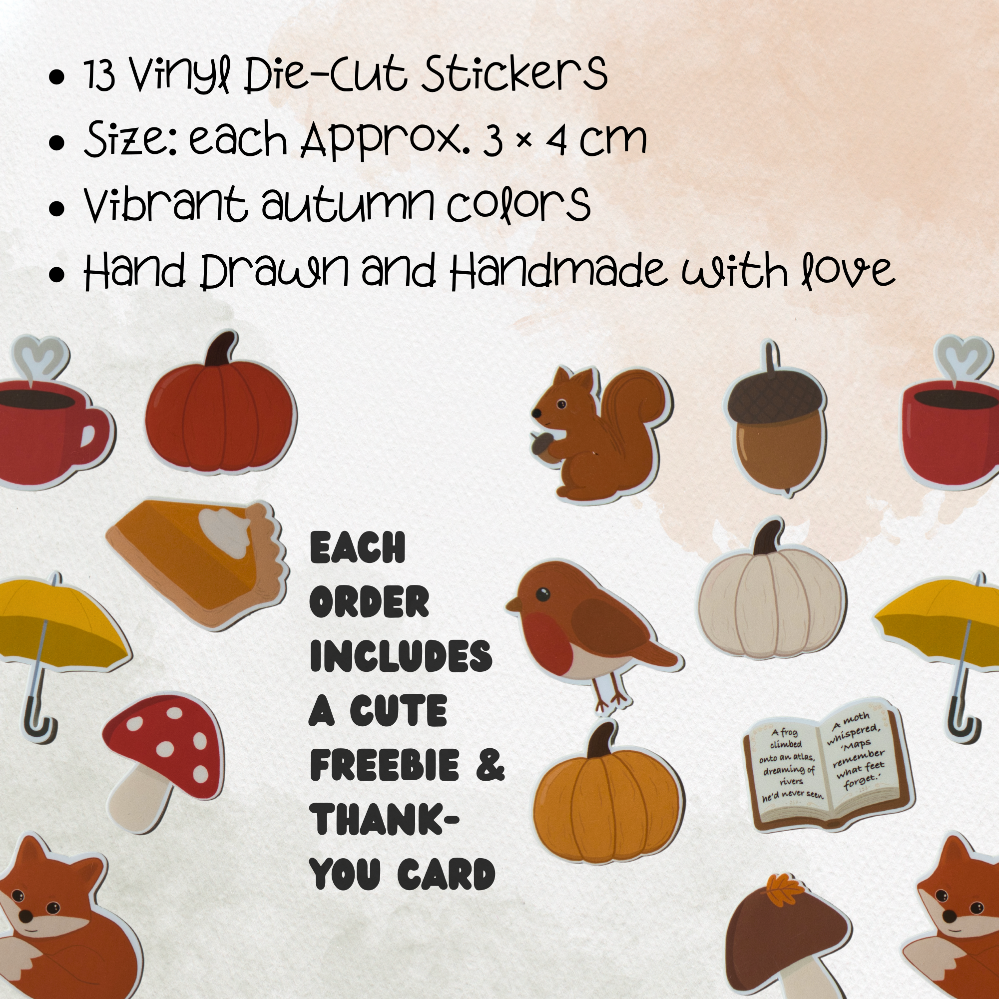 Autumn Sticker Pack