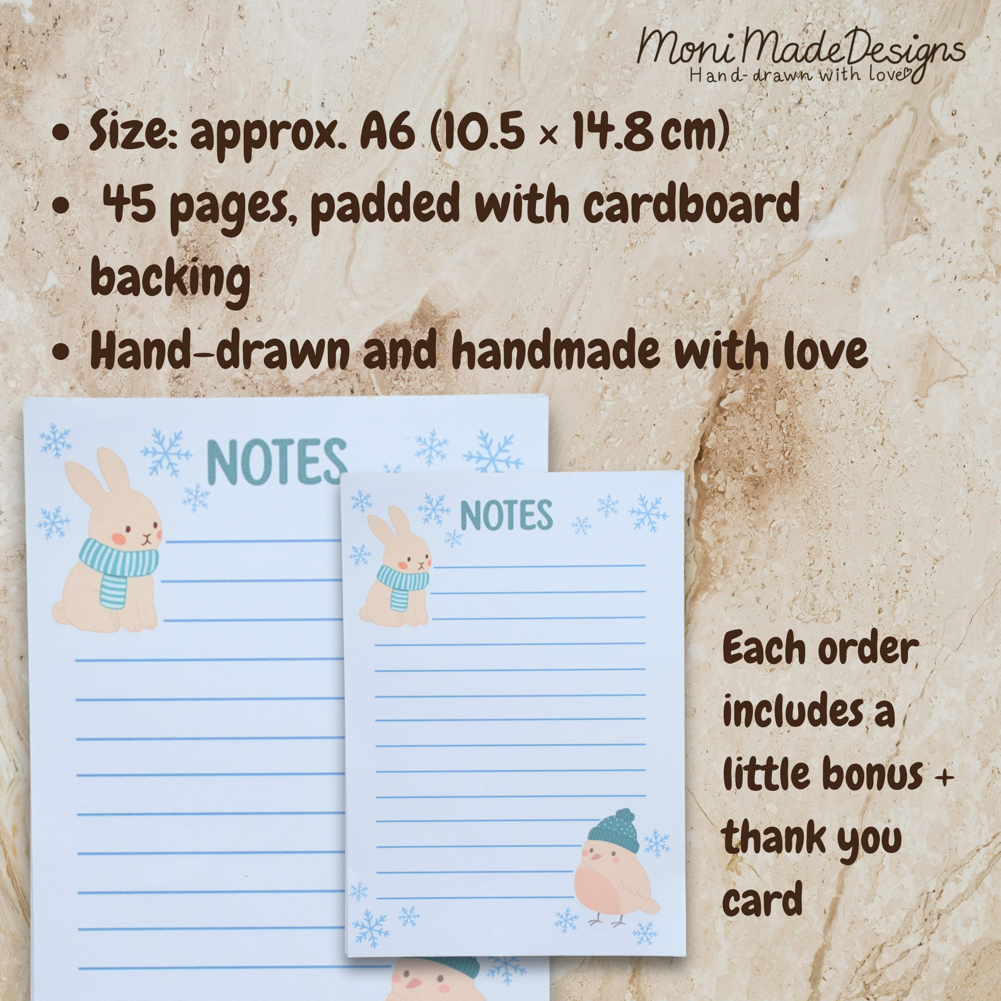 Cozy Winter Notepad