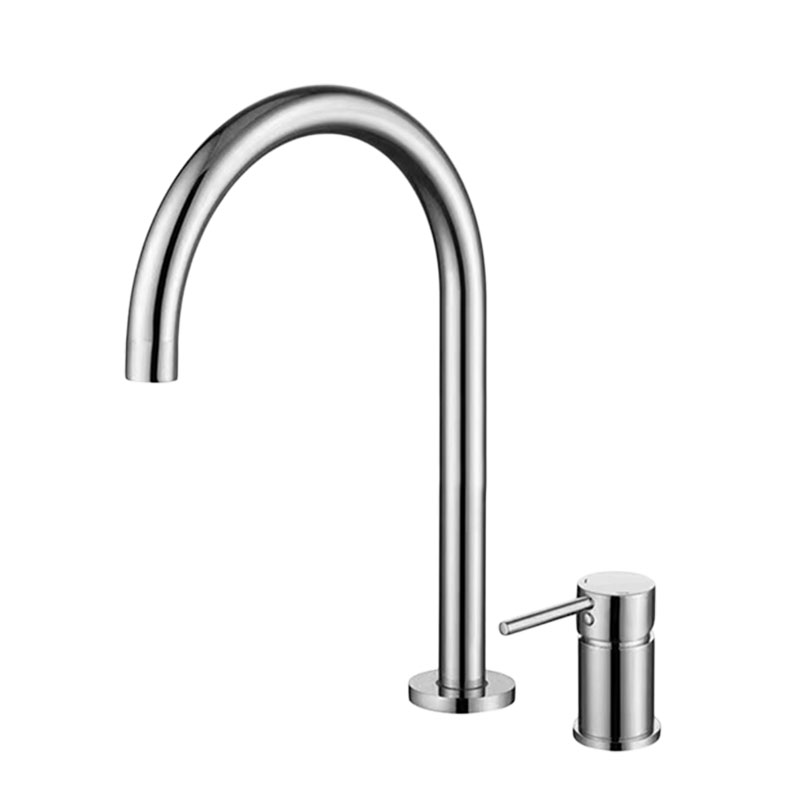Brushed Gold Brass basin tap