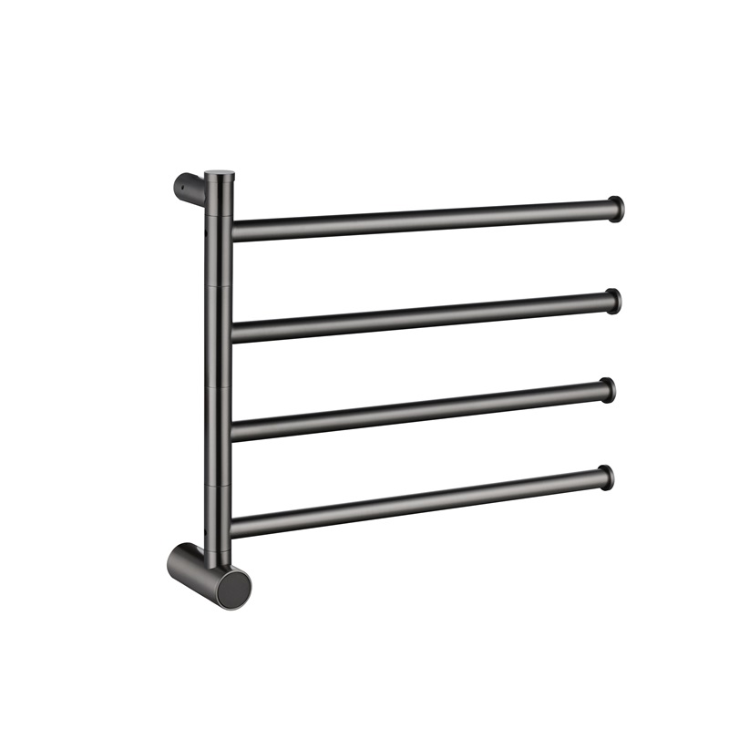 Wall-mounted Towel Rack blackheated towel rack