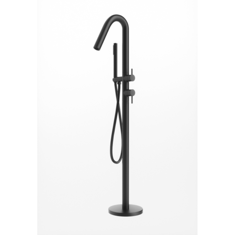 Modern Floor-Mounted Tub Faucet