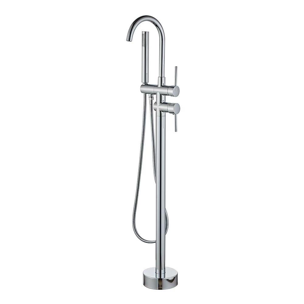Matte Black Freestanding Bathtub Faucet