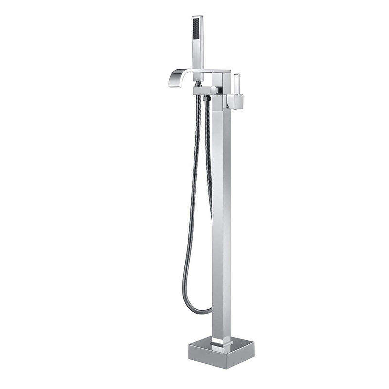 Freestanding bathtub faucet