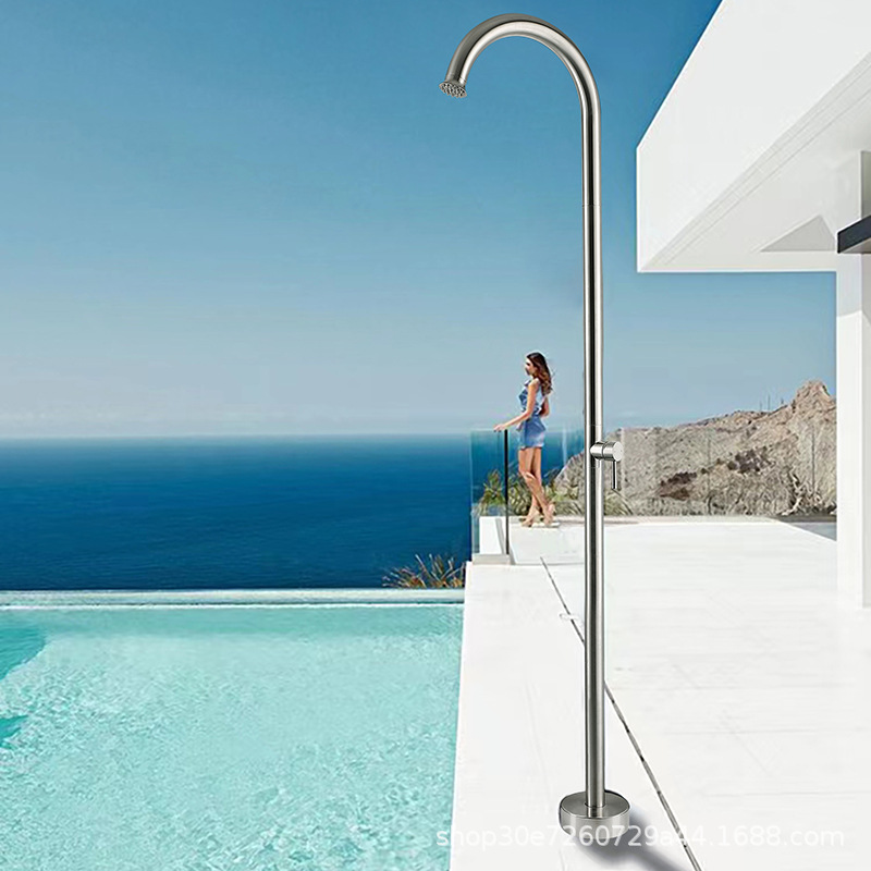 Outdoor Poolside Shower