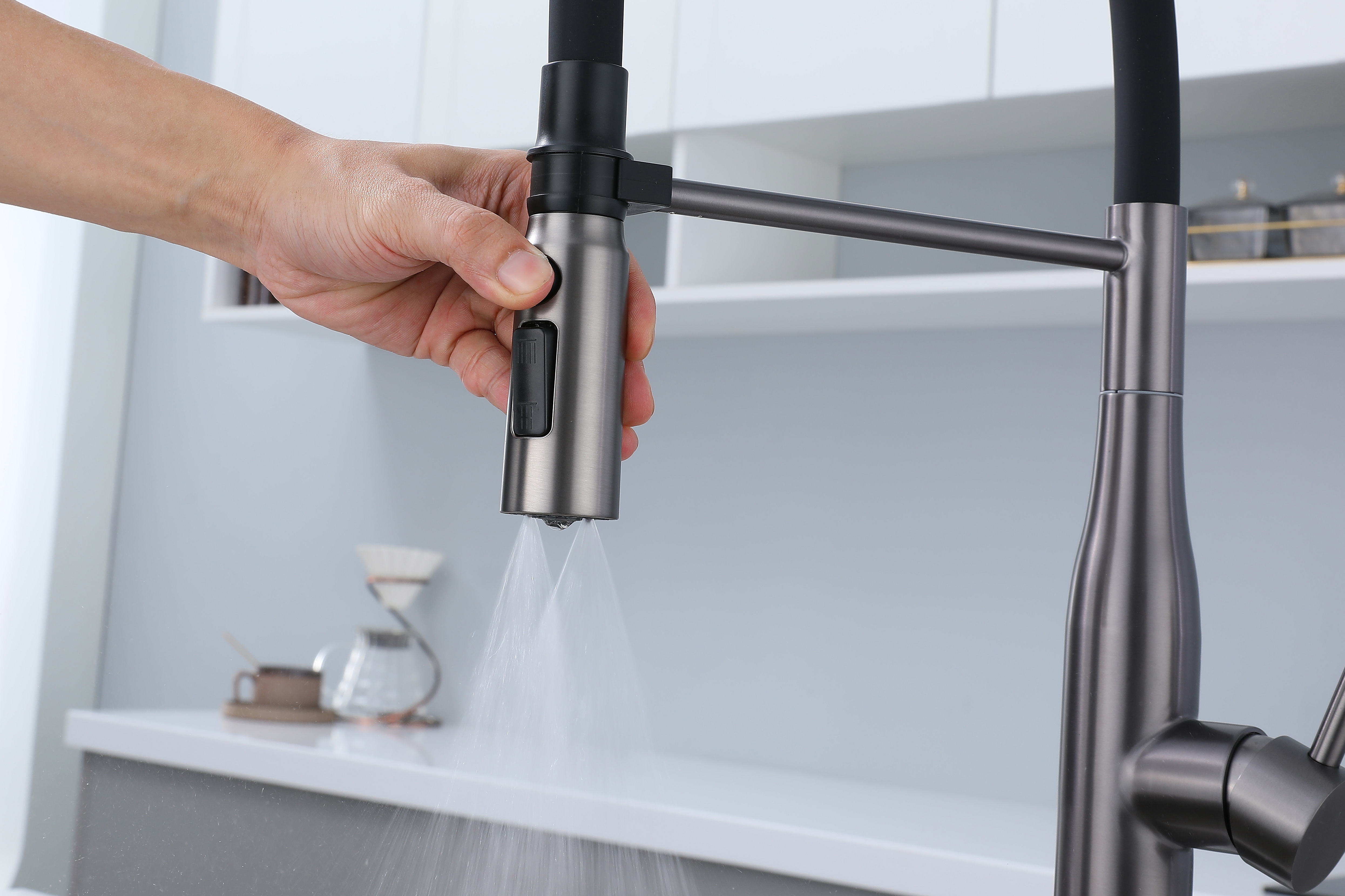 Pull-Down Kitchen Faucet