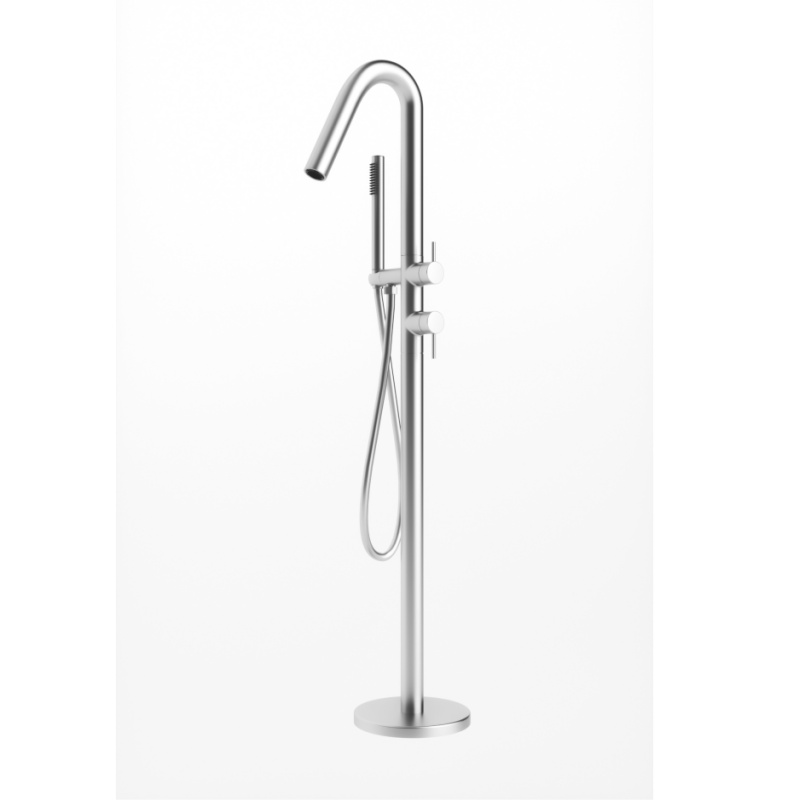 Modern Floor-Mounted Tub Faucet