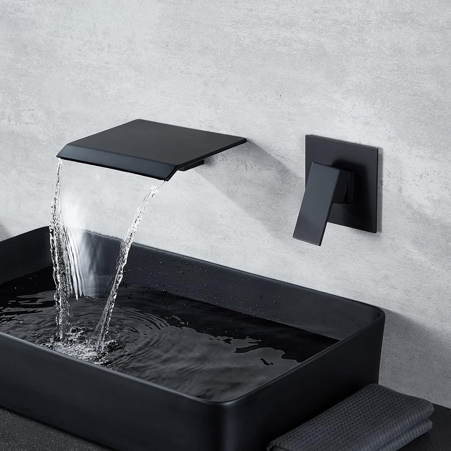 Modern Waterfall Bathroom Faucet