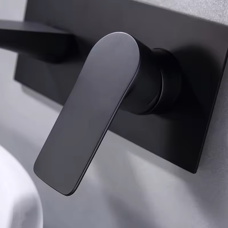 Modern Wall-Mounted Bathroom Faucet