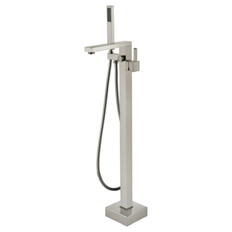 Black Freestanding Bath Faucet