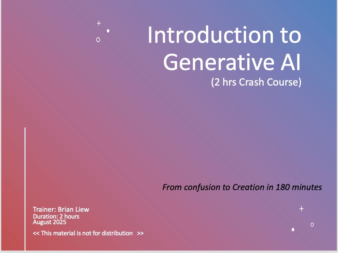 Introduction to Generative AI