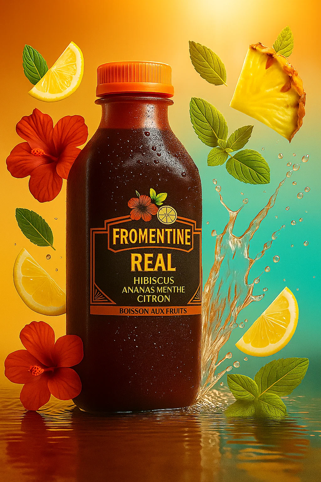 1L Hibiscus Fruit Juice